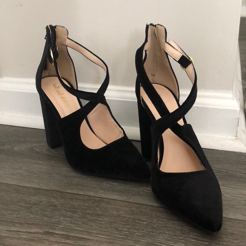 Black heels